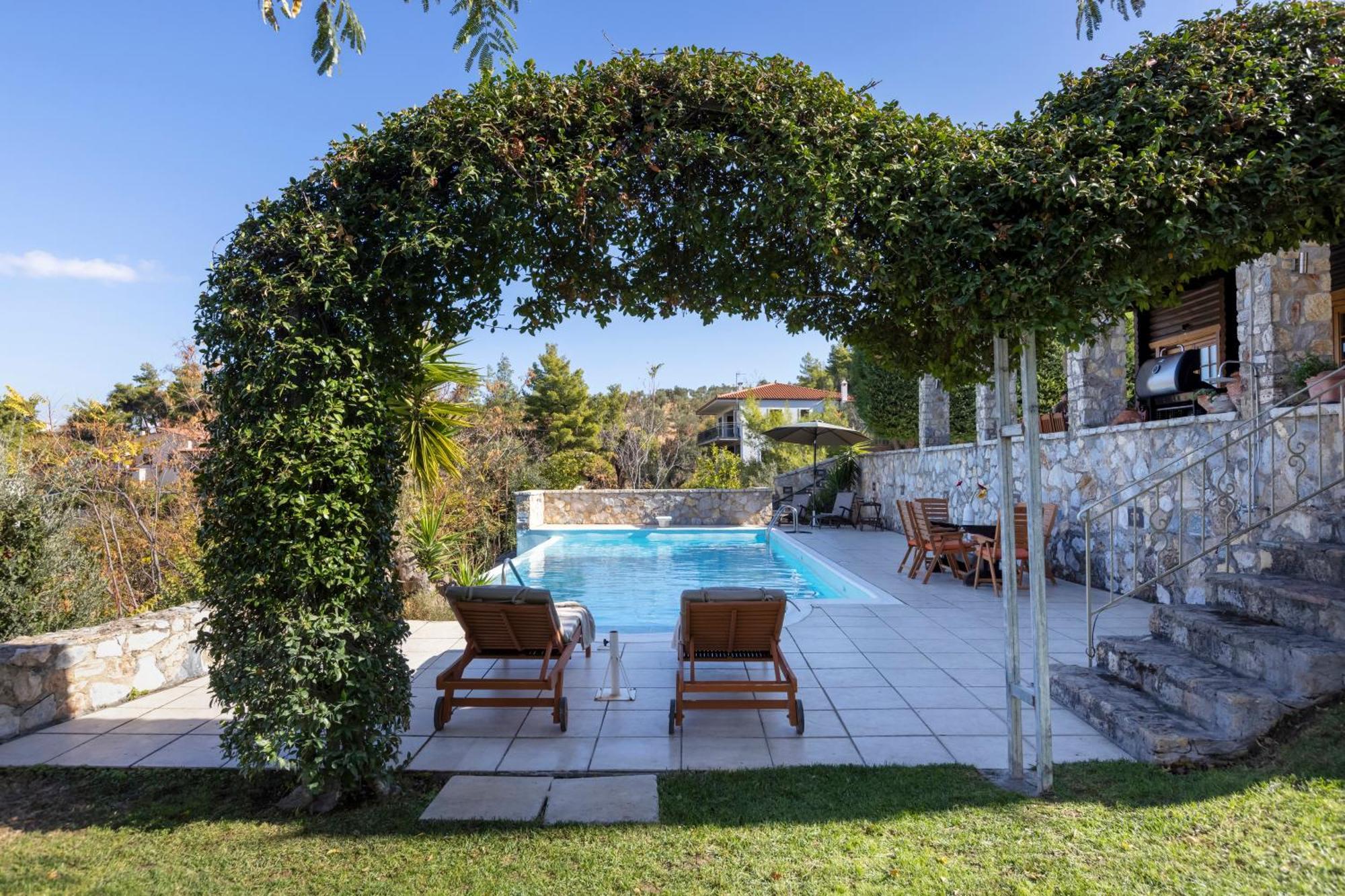 Villa Marrone Splendid Seaview Markopoulon Oropou Eksteriør billede