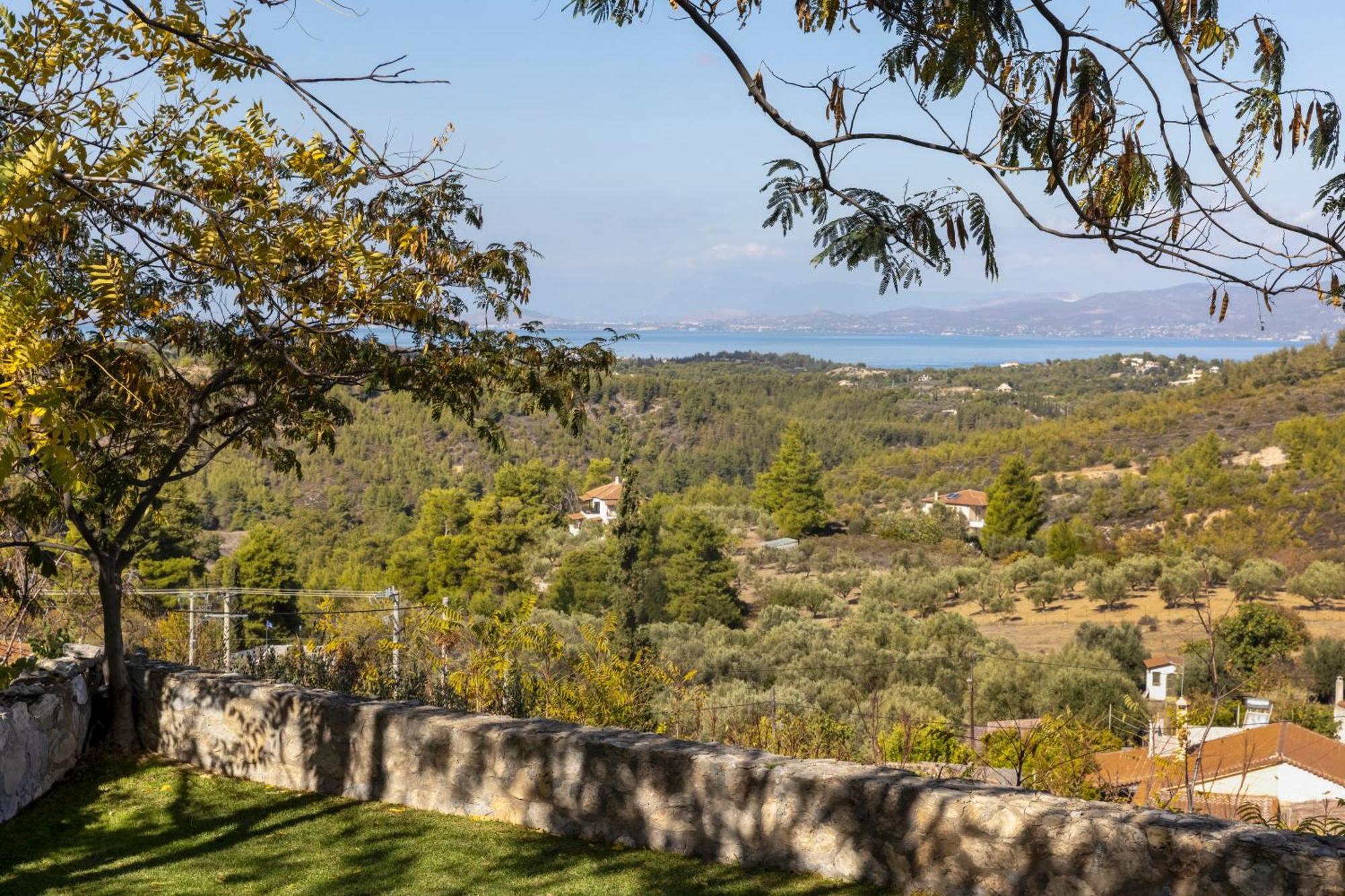 Villa Marrone Splendid Seaview Markopoulon Oropou Eksteriør billede