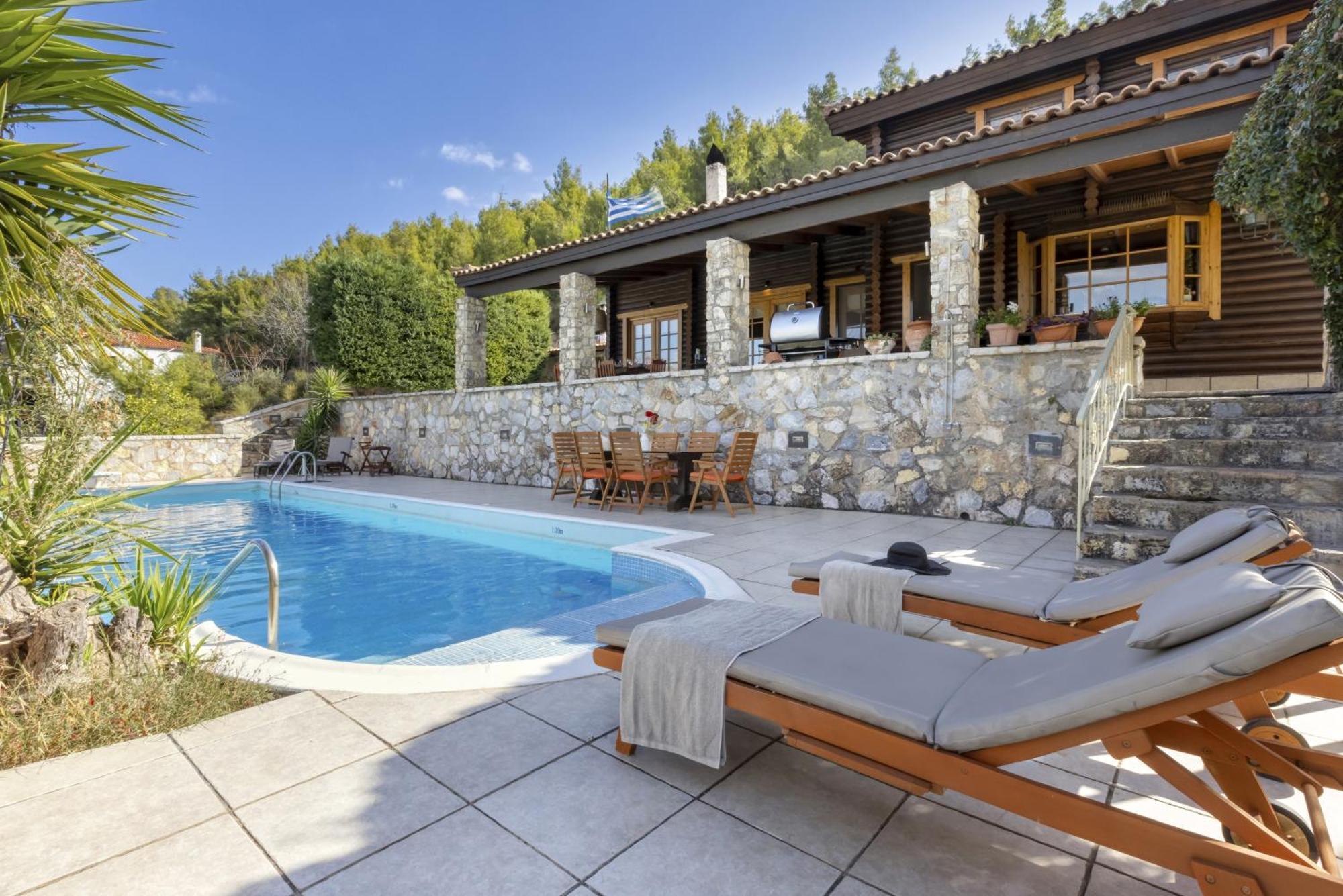 Villa Marrone Splendid Seaview Markopoulon Oropou Eksteriør billede