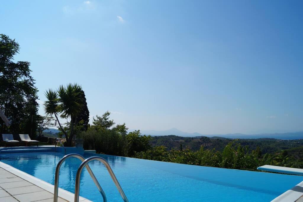 Villa Marrone Splendid Seaview Markopoulon Oropou Eksteriør billede