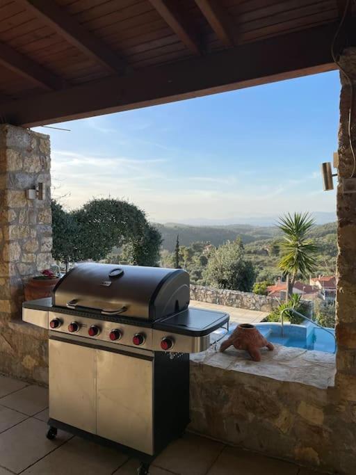 Villa Marrone Splendid Seaview Markopoulon Oropou Eksteriør billede